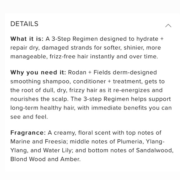 Rodan + Fields R+F HAIRCARE - Smooth+ 3 Piece Regimen - Picture 9 of 16